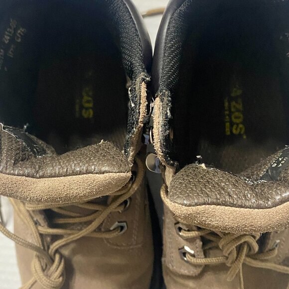 Brazos | Steel Toe | Work Boots/Hiking Boots| Tan/Black | Used- Size 7.5 - Picture 3 of 4
